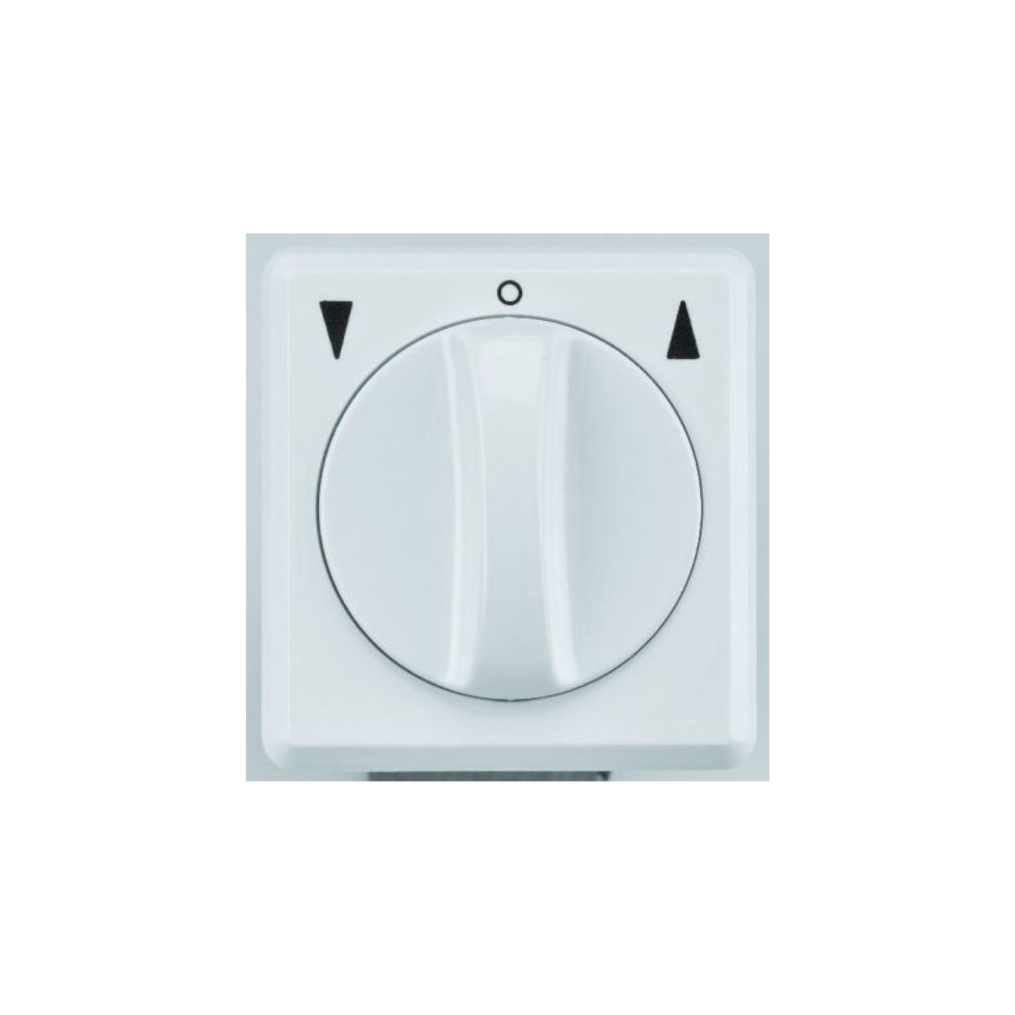 Jalousieschalter 1-polig Aufputz mit Tast- & Rastfunktion ultrawhite