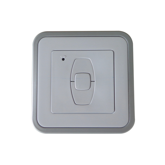 gelbrot Wandsender 1-Kanal weiß – Funk-Rollladensteuerung